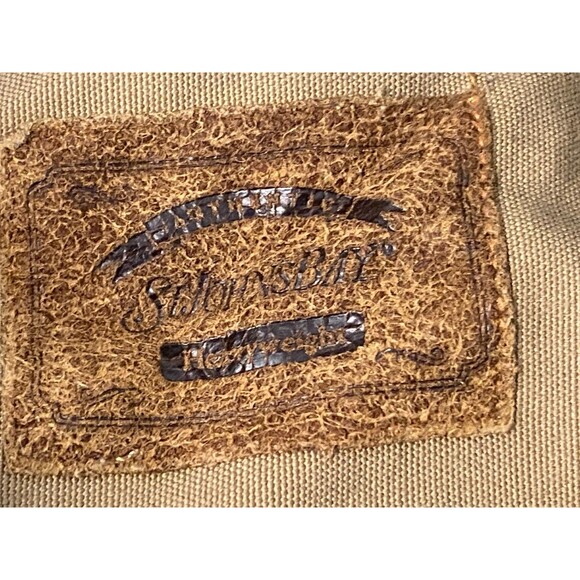 Vtg St. John's Bay Men's XXLT Corduroy Heavyweight Shirt Chore Coat Brown Green - Picture 8 of 10